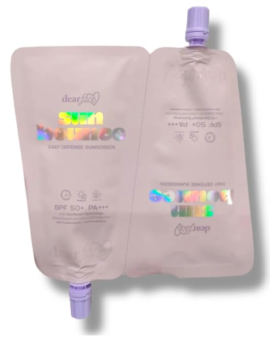 Amazon.com: Dear Face Sun Bounce Daily Defense Sunscreen SPF 50+